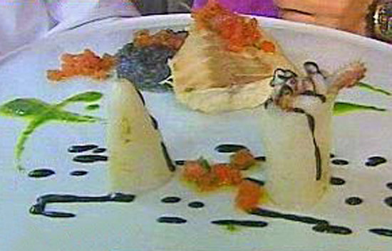 Espa&ntilde;a Directo - Lubina con arroz de cach&oacute;n