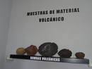 Muestras de materal volc&aacute;nico del Centro de Visitantes La Restingolita de La Restinga.