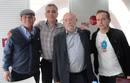 De izquierda a derecha, el actor Pepe Sancho, Juan Ram&oacute;n Lucas, el cient&iacute;fico Manuel Toharia y el cocinero V&iacute;ctor Rodr&iacute;go.