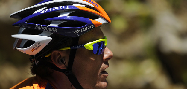 El ciclista murciano del Rabobank, Luis León Sánchez, ha sido uno de los más activos de la etapa y ha estado cerca de vencer la etapa. El ciclista murciano del Rabobank, Luis León Sánchez, ha sido uno de los más activos de la etapa y ha estado cerca de vencer la etapa.