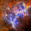 La imagen captada por la ESA de la Nebulosa del &Aacute;guila