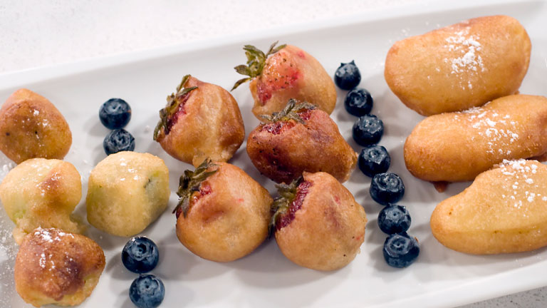 Saber Cocinar - Postres - Macedonia caliente al caramelo