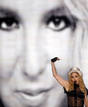 U.S. singer Madonna performs on stage during her 