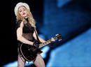 U.S. singer Madonna performs on stage during her 