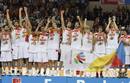 La selecci&oacute;n de baloncesto luci&oacute; la bandera en apoyo a la candidatura en el podio, tras proclamarse campeones de Europa este septiembre.