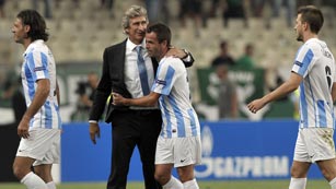 Ver v&iacute;deo  'El M&aacute;laga celebra su hist&oacute;rico pase a la Champions'
