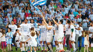 Ver v&iacute;deo  'El M&aacute;laga celebra su puesto de Champions'