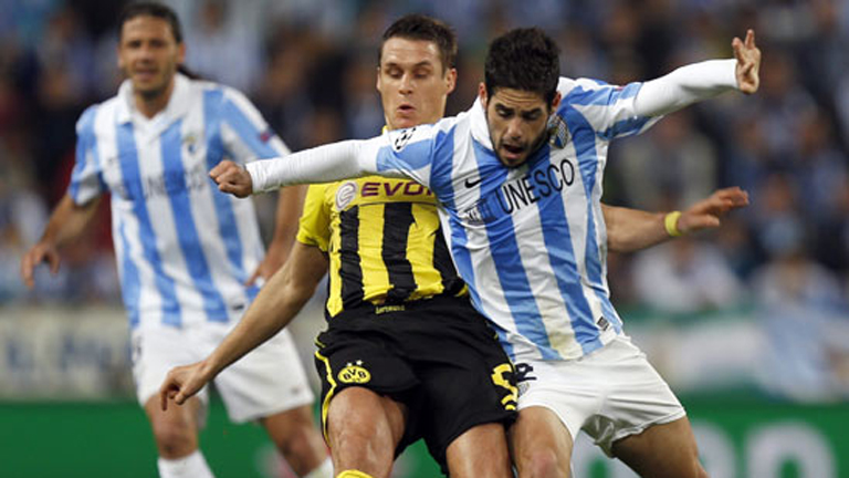 El M&aacute;laga, fuera de la Liga Europa