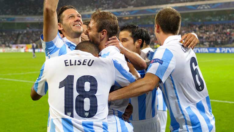 El M&aacute;laga no se baja de la nube