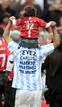 T&eacute;vez celebra el t&iacute;tulo con su hija y posa con la albiceleste de la selecci&oacute;n argentina.