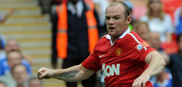 El delantero del Manchester United, Wayne Rooney