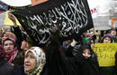 Manifestaci&oacute;n en Ankara, Turqu&iacute;a, conta el ataque de Israel sobre Gaza (03/01/09).