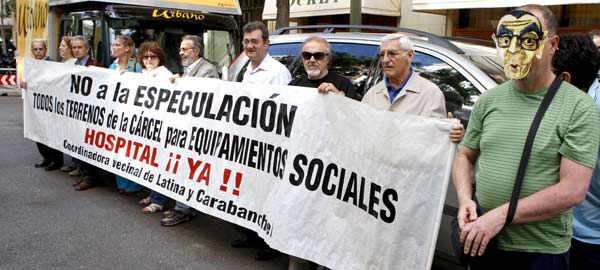 Manifestaci&oacute;n en Carabanchel