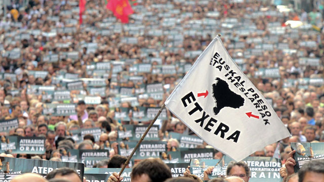 Manifestaci&oacute;n en Bilbao de Bildu por la sentencia del caso Bateragune