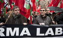 MANIFESTACI&Oacute;N CONTRA LA REFORMA LABORAL EN BILBAO