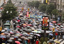 MANIFESTACI&Oacute;N CONTRA LA REFORMA LABORAL EN GIJ&Oacute;N