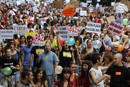 Manifestaci&oacute;n del 15M en Madid