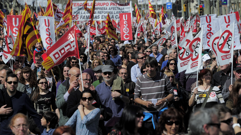 Marchas en m&aacute;s de 60 ciudades de toda Espa&ntilde;a 