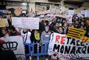 Manifestantes se concentran en los juzgados de Palma ante la declaraci&oacute;n de Urdangarin