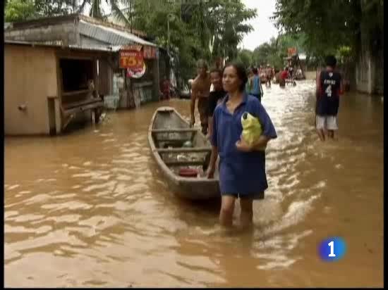 Manila, la capital de Filipinas, ha quedado arrasada