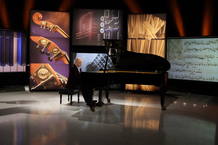 El pianista y compositor Albert Guinovart, que ha orquestado parte de la banda sonora de la película The Artist, candidata a los oscar de este año El pianista y compositor Albert Guinovart, que ha orquestado parte de la banda sonora de la película The Artist, candidata a los oscar de este año