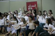 Los ni&ntilde;os del Coro Peque&ntilde;os Cantores de la JORCAM
