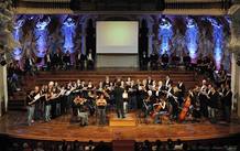 Celebración del día de la Música en el Palau de la Música Catalana. Más de 200 artistas de toda Cataluña acudieron al Estimem la Música 2012, un espectáculo participativo de música, danza y teatro Celebración del día de la Música en el Palau de la Música Catalana. Más de 200 artistas de toda Cataluña acudieron al Estimem la Música 2012, un espectáculo participativo de música, danza y teatro