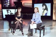 La mezzosoprano Mar&iacute;a Jos&eacute; Montiel act&uacute;a en nuestro plat&oacute;, junto a la presentadora Clara Sanch&iacute;s