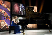 Ganadora del Primer Premio y Medalla de Oro en el 53 Concurso Internacional de Piano Premio Jaén, Marianna Prjevalskaya también ha sido laureada en numerosos concursos internacionales de piano. Ganadora del Primer Premio y Medalla de Oro en el 53 Concurso Internacional de Piano Premio Jaén, Marianna Prjevalskaya también ha sido laureada en numerosos concursos internacionales de piano.