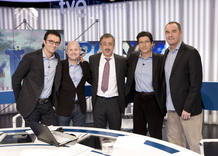 Manolo Preciado pas&oacute; por el programa 'Estudio Estadio' de TVE donde coincidi&oacute; con Marcos L&oacute;pez, Luis Villarejo, actual jefe de prensa del CSD, Juan Carlos Rivero y el tambi&eacute;n entrenador V&iacute;ctor Fern&aacute;ndez.