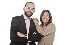 Manu Mart&iacute;nez y Laura Barrachina.