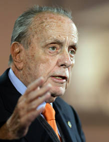 Manuel Fraga, presidente fundador del Partido Popular