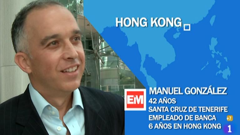 Espa&ntilde;oles en el mundo - Hong Kong - Manuel
