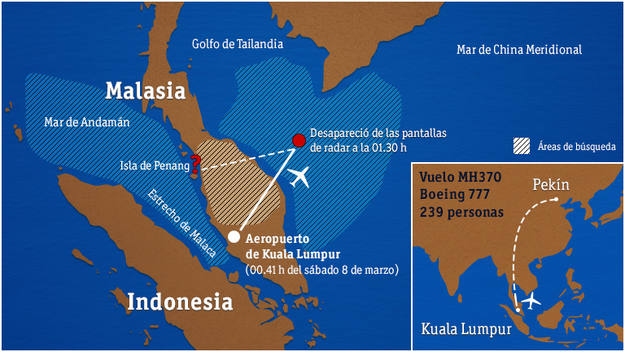 Difunden último Mensaje Del Avión Desaparecido MH370 De Malaysia ...