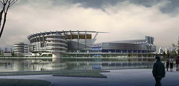 Maqueta infogr&aacute;fica del Estadio del Centro Deportivo Ol&iacute;mpico