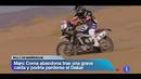 Ir al Video&nbsp;Marc Coma sufre una ca&iacute;da en el Rally de Marruecos