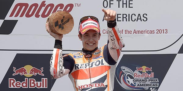 Marc M&aacute;rquez entra en la historia del motociclismo