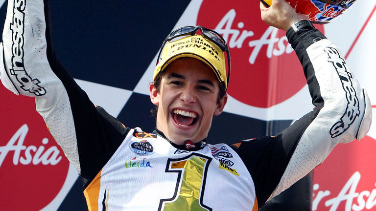 Marc M&aacute;rquez gana el Mundial de Moto2