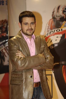 Marc Mart&iacute;n el actual corresponsal de TVE en el Mundial de Motociclismo.