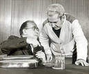 Marcelino Camancho, que tambi&eacute;n fue militante del PCE, conversa con Santiago Carrillo.