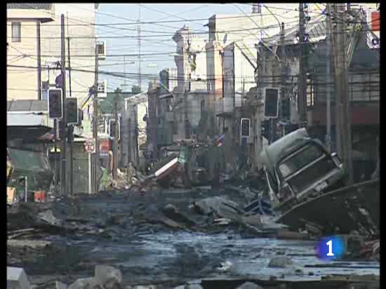 El maremoto embisti� con fuerza a los vecinos de Talcahuano en Chile