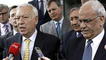 Ir al Video&nbsp;Margallo se re&uacute;ne con Abbas en inicio de su gira por Oriente Medio
