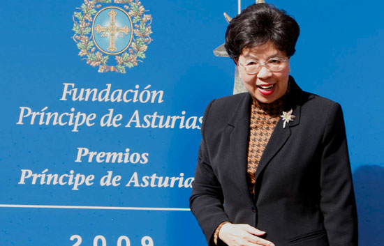 Margaret Chan recibe el Premio Pr�ncipe de Asturias de Cooperaci�n Internacional
