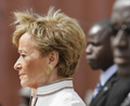 Ir al Video&nbsp;Mar&iacute;a Teresa Fern&aacute;ndez de la Vega est&aacute; hoy en Gambia