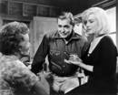 Marilyn Monroe, Thelma Ritter y Clark Gable en Vidas rebeldes, 1961.