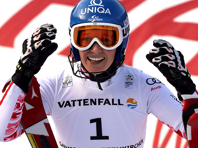 Marlies Schild, campeona del mundo de eslalon 
