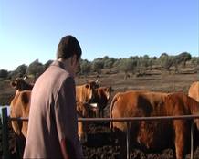 El Marqu&eacute;s de Armunia en una de las fincas de la familia