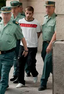 El asesino confeso de Marta del Castillo, Miguel Carcaño, a su llegada a los juzgados de Sevilla. El asesino confeso de Marta del Castillo, Miguel Carcaño, a su llegada a los juzgados de Sevilla.