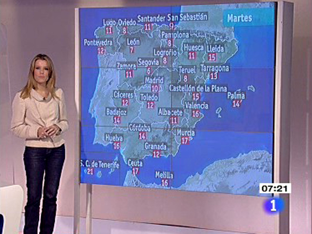 Martes de fr&iacute;o, viento y nieve