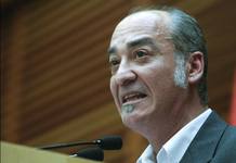 Mart&iacute;n Garitano, durante un acto en el Kursaal de San Sebasti&aacute;n